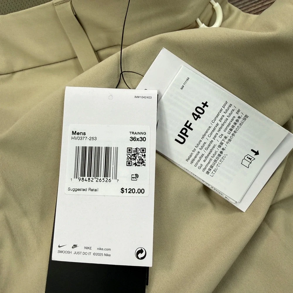 Nike 24.7 PerfectStretch Men 36X30 Dri-FIT UV Loose-Fit Utility Pants HV0377 New